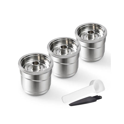 Reusable Pods for illy iperespresso Capsule Stainless Steel Coffee Capsules Filters for illy X7 Y3 Y5 Coffee Mahcine
