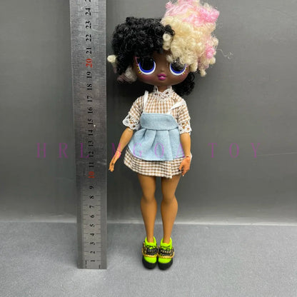 Original 24cm OMG Big Sister Fashion Dress up Girl Doll Set Including Clothes and Shoes Holiday Gift Toys