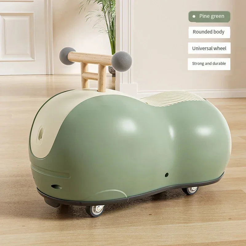 Peanut Children Twist Car Toys Little Baby Walker Sensory Exercise Training Sensory Exercise Training Roller Skating Car Toys