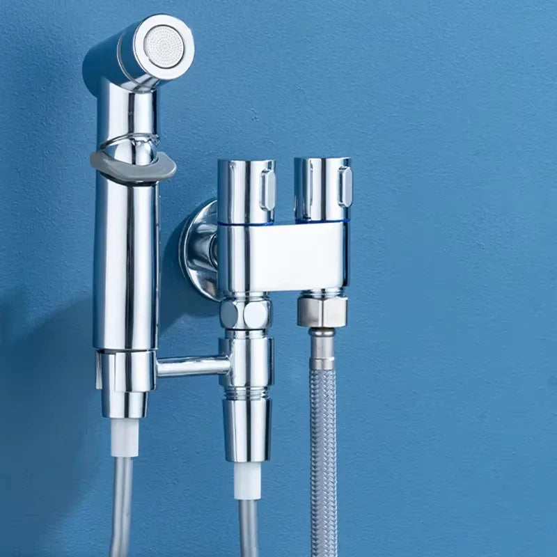 Homefish Hand Held High Pressure Toilet Spray With Dual Mode Nozzle Is Very Suitable For Bathroom Cleaning And Toilet Flushing
