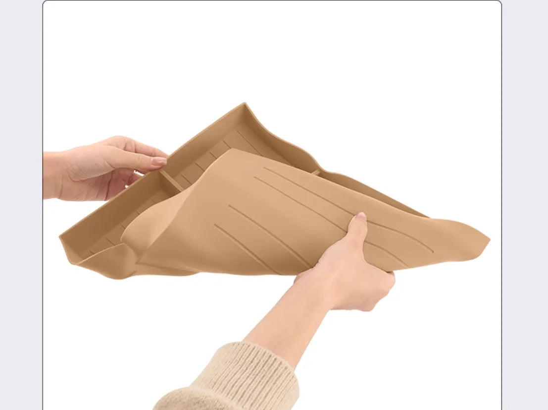 For 2020-2025 Land Rover Defender 90/110/130 Central Control Lower Storage Box Car-Specific Silicone Storage Organizer
