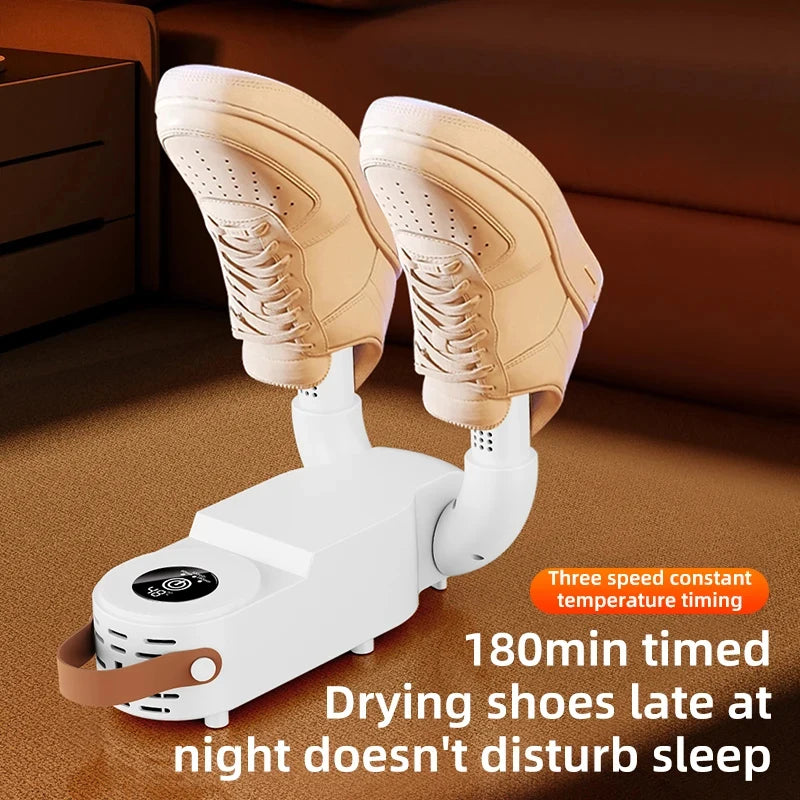 New Electric Shoe Dryer Sterilizing Dehumidifying Shoe Rack Heater Dehumidifying Device Quick Drying Shoe Dryer Shoe Warming