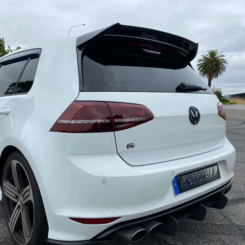 Car Spoiler Wing for Volkswagen Golf 7 MK7 MK7.5 GTI R-Line 2012-2017 OSIR Style Rear Roof Trunk Tail Fin Lid Guard Board Parts