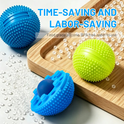 Detachable Foot Neuro Massage Ball with Spikes Pilates Yoga Sports Fitness Muscle Relaxation Massage Ball for Body Hand Therapy