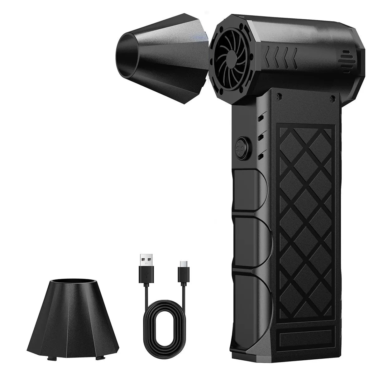 Violent Fan 105000RPM Car Fan Cleaning Blower Turbo Fan Electric Air Duster Portable Type-C Charging Turbo Jet Fan Blowing Snow