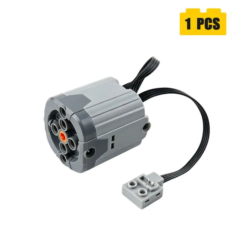 Enhanced XL Motor Part 2nd Generation High Speed Power Functions Building Blocks Technical Bricks Compatible Accessory For Kids