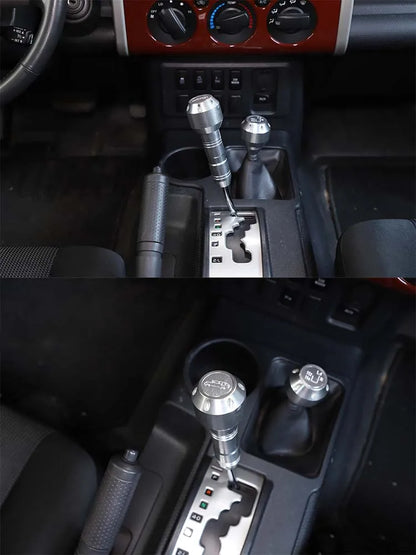 For Toyota FJ Cruiser 2007-2021 Car Gear Grip Head Shift Knob Modification Aluminum alloy interior Accessories