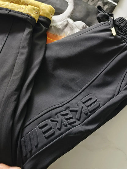 Heated Graphene Warmth Couples Style 90 White Goose down Casual down Pants Anti-Cold Waterproof Straight Leg Fashion Urban Wear