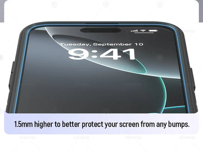 Quad-style Motocycle/Bike Magnetic Shockproof Case For iPhone 17 16 15 14 ProMax Charging Protective Cover with Lock-in Design
