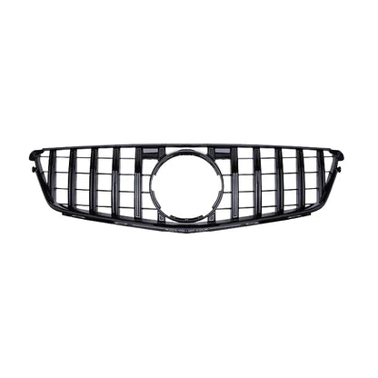 Front Bumper Grille For Mercedes Benz C W204 Sport Racing Grill AMG GT 2007 2008 2009 2010 2011 2012 2013 2014 Facelift