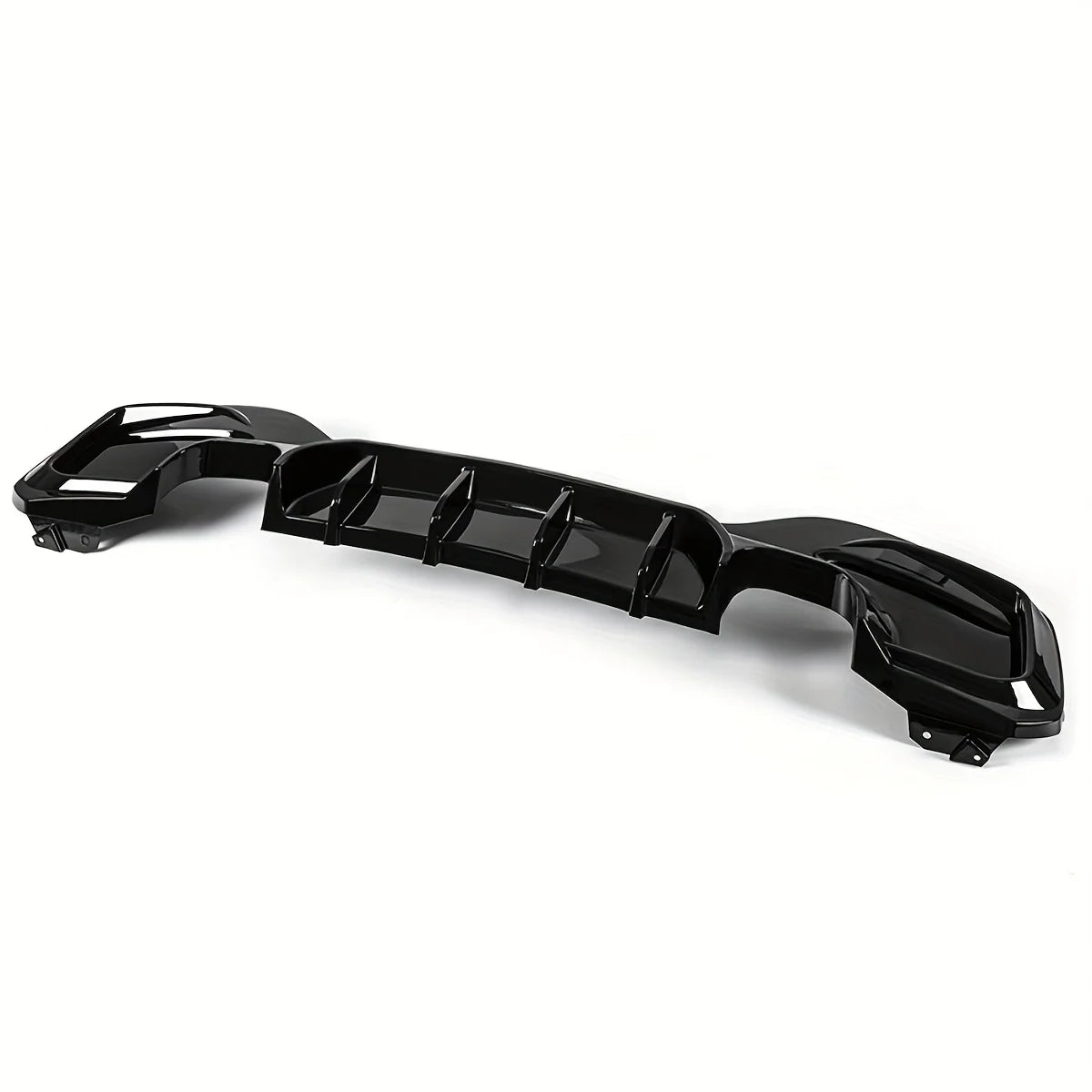 Gloss Black Rear Lip Diffuser Spoiler Body Kit For BMW 1 Series M Sport F20 F21 M135i M140i 2015-2019 Exterior Styling