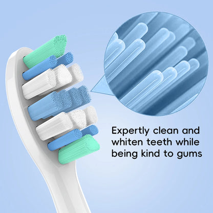 4/8/12/20 Replacement Brush Heads Compatible with Philips Sonicare Electric Toothbrush, Toothbrush Head for 4100/9900/2100/6700