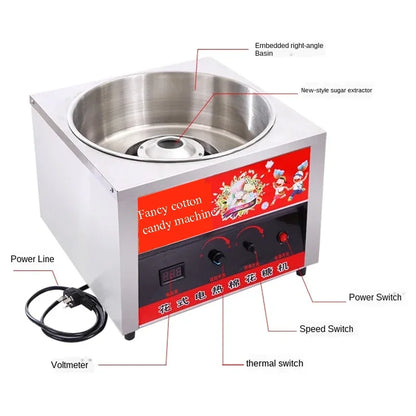 Electric Sweet Cotton Candy Maker Marshmallow Machine MINI Portable Cotton Sugar Floss Machine