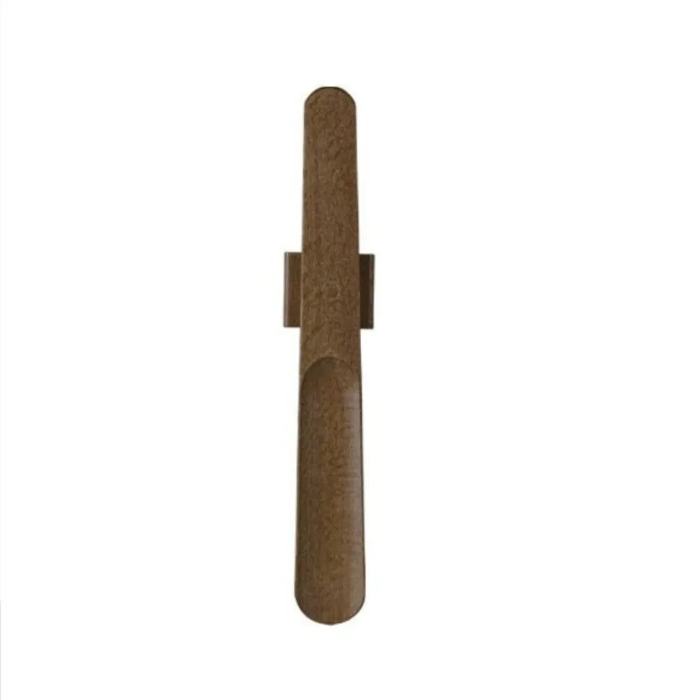 Useful 30/55cm Magnetic Shoehorn Wooden Handle No-Bend Shoe Puller Flexible Long shoe Lifter for Elderly, Pregnant Women