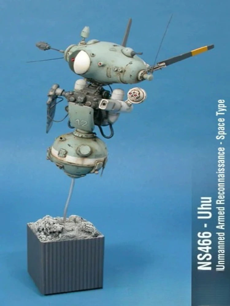 1:20 MA. K Uhu NS466 Resin Model Kit Unpainted Unassembled Retro Sci-Fi Mecha Display Figure Hobby Collection (without Base)