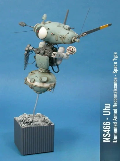 1:20 MA. K Uhu NS466 Resin Model Kit Unpainted Unassembled Retro Sci-Fi Mecha Display Figure Hobby Collection (without Base)