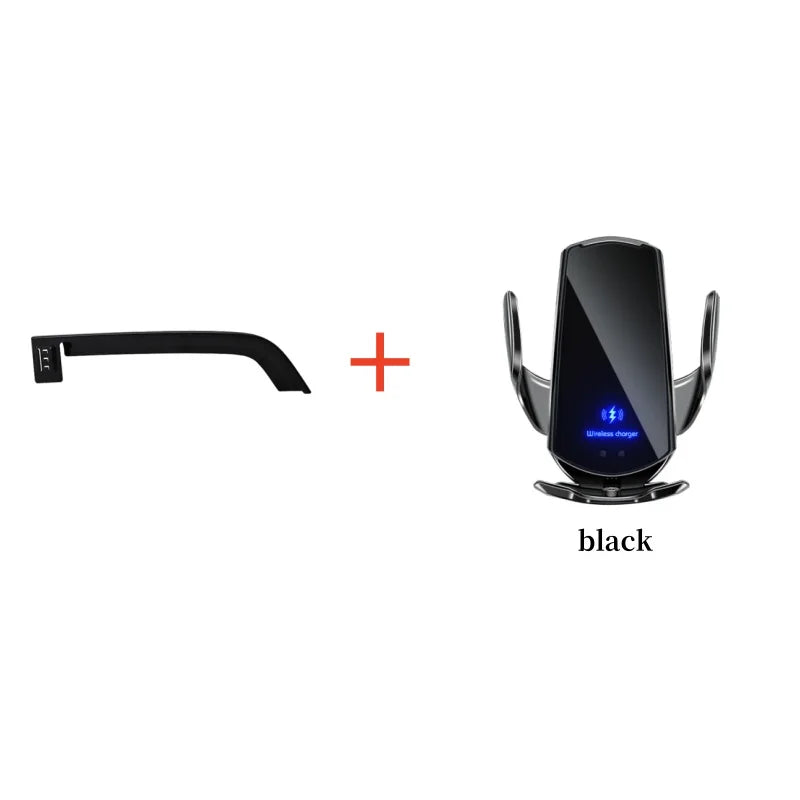 Car Phone Holder Screen Fixed Base For Hong Qi EH7 2024 Mobile Phone Support Car Mounts Wireless Charging Interior Accessories