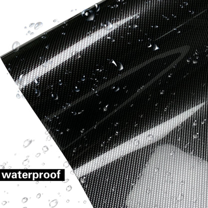 9D Carbon Fiber Vinyl Wrap Film Gloss Black Anti Scratch Waterproof Car Stickers DIY Protective Film Universal Auto Accessories