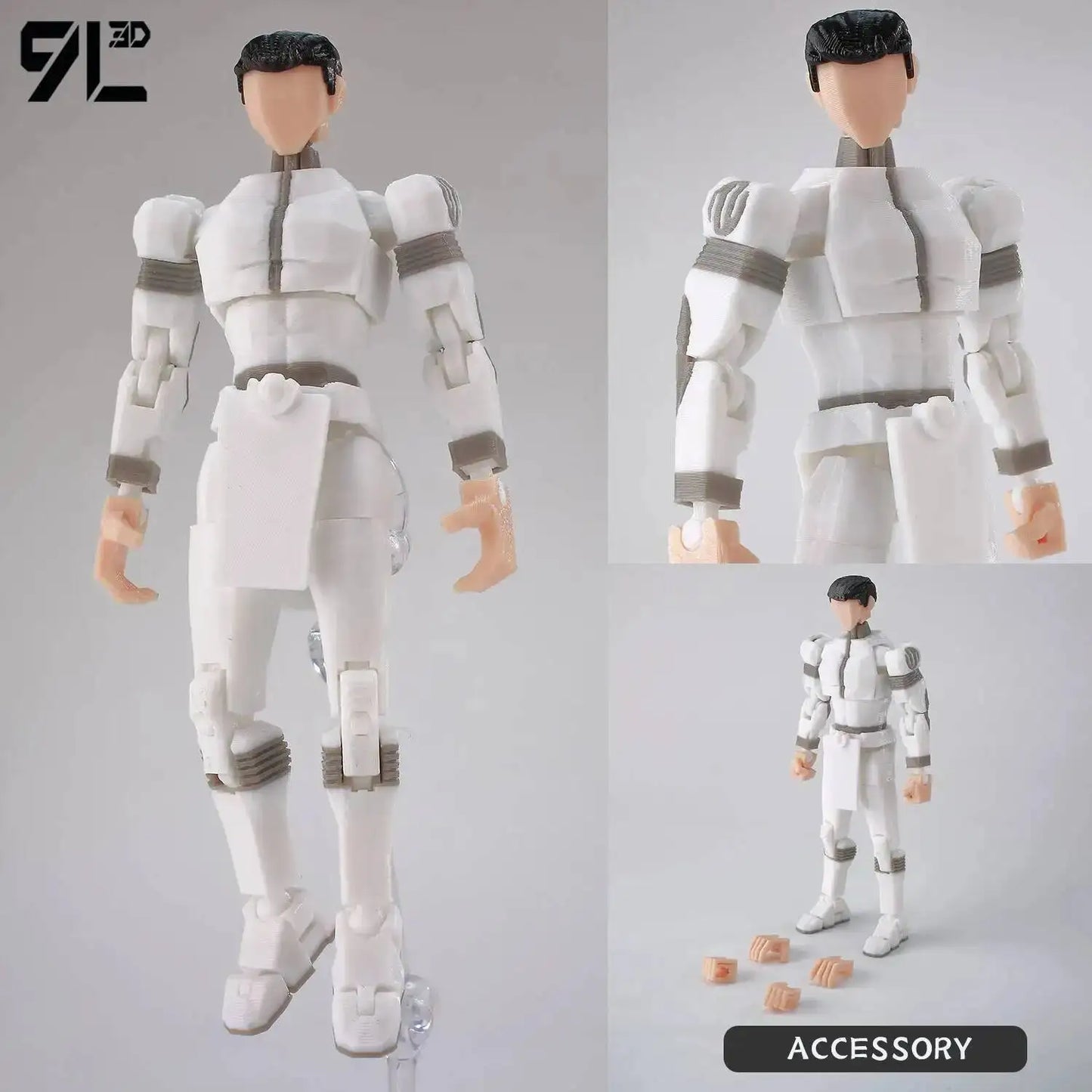 9L3D Invincible Slayer Daryl Dixon Lucky13 Action Figure Dummy13 Multi-Jointed Collectible Model Toys Titan13 Birthday Gifts T13