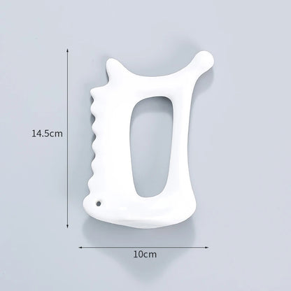 1pcs New Gua Sha Tool Face Massagers Ceramic Gua Sha Scraper Board For Face Lift Slimmer Skin Tightening Facial SPA Massage Tool
