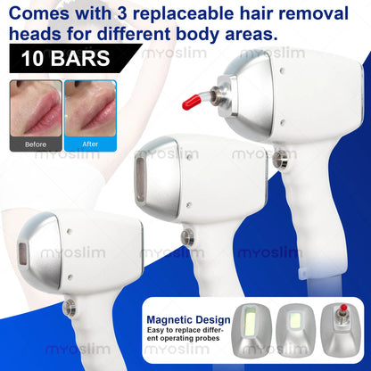 Shots Salon Professional Portable Painless 5000W FAC 808nm 940nm1064nm755nm Diode Laser Hair Removal Machine with 4 Wavelength