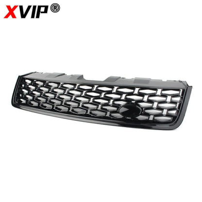 XVIP Honeycomb Style Black Upper Grille Mesh Vent Trim Car Exterior Accessories For Land Rover Discovery Sport L550 2015-2019