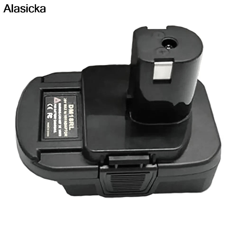 Adapter DM18RL MT20RNL BPS18RL use For RYOBI/Makita/Dewalt/Milwaukee Black Decker Porter-Cable Stanley Li-ion Battery 18V Tool