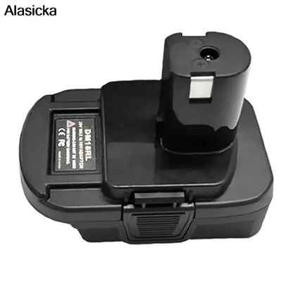 Adapter DM18RL MT20RNL BPS18RL use For RYOBI/Makita/Dewalt/Milwaukee Black Decker Porter-Cable Stanley Li-ion Battery 18V Tool
