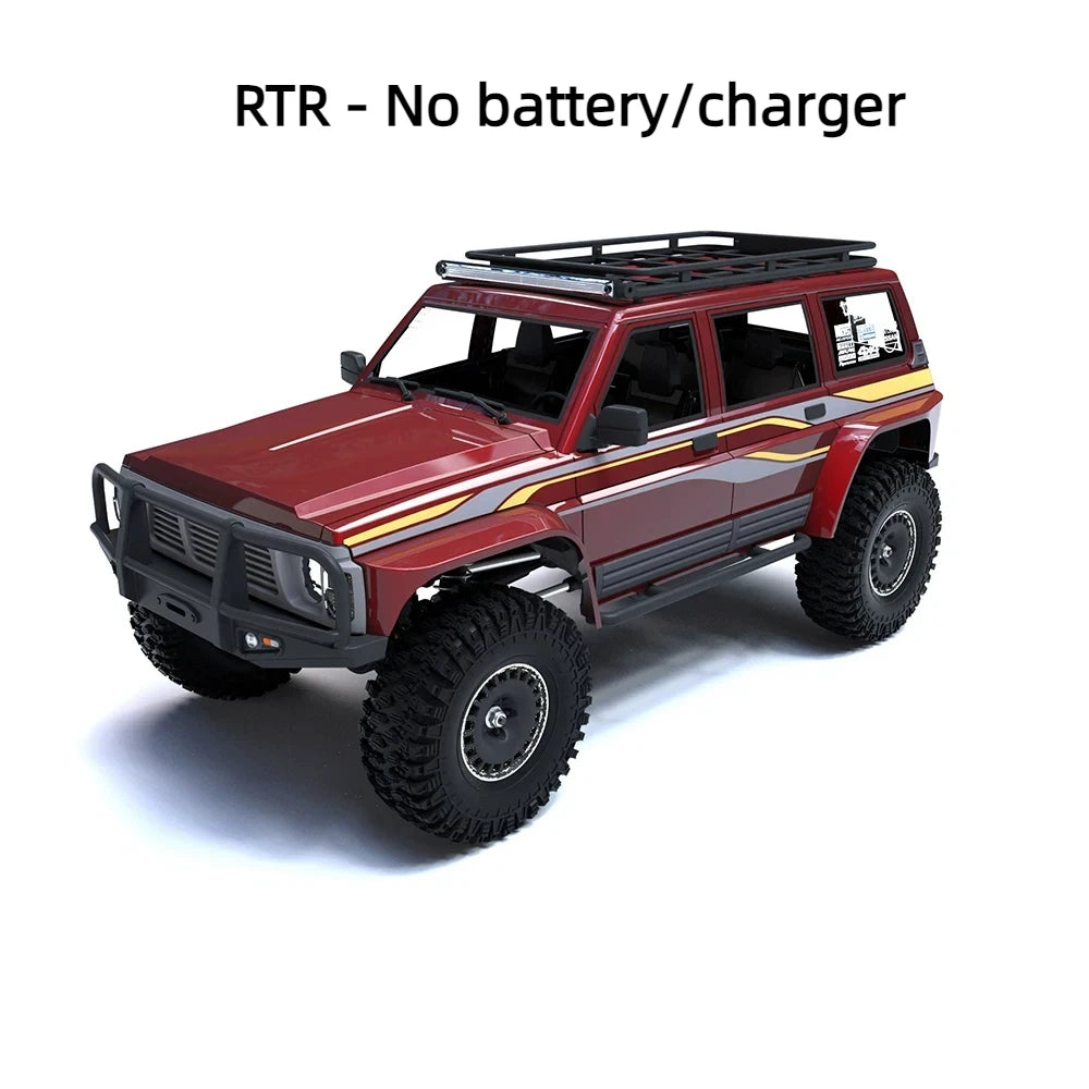 Yikong Yk4107 Pro 1/10 Brushless Remote Control Rc Four-Wheel Drive Off-Road Climbing Vehicle Dual Speed Differential Lock