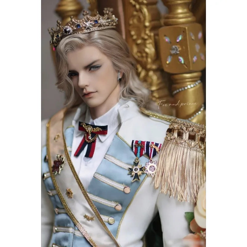 Oueneifs Heden BJD Doll Head SD 1/3 Resin 72cm Art Toys Men's Suit White And Black Missionary Cosplay Collection