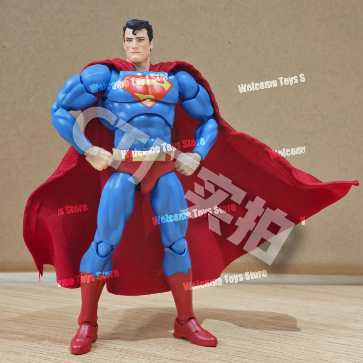 In Stock Ct Toys Superman Hush Mafex 117 Super Man Batman Dc Bat Man Anime Action Figure Moedel Figurine Gifts Toys