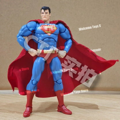In Stock Ct Toys Superman Hush Mafex 117 Super Man Batman Dc Bat Man Anime Action Figure Moedel Figurine Gifts Toys