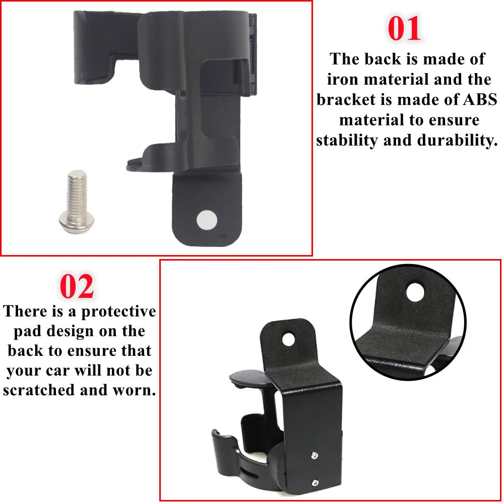 Car Co-pilot Handle Expansion Storage Box Multi-Function Cup Phone Holder Stand for Suzuki Jimny JB64 JB74 2019-2025 Accessories
