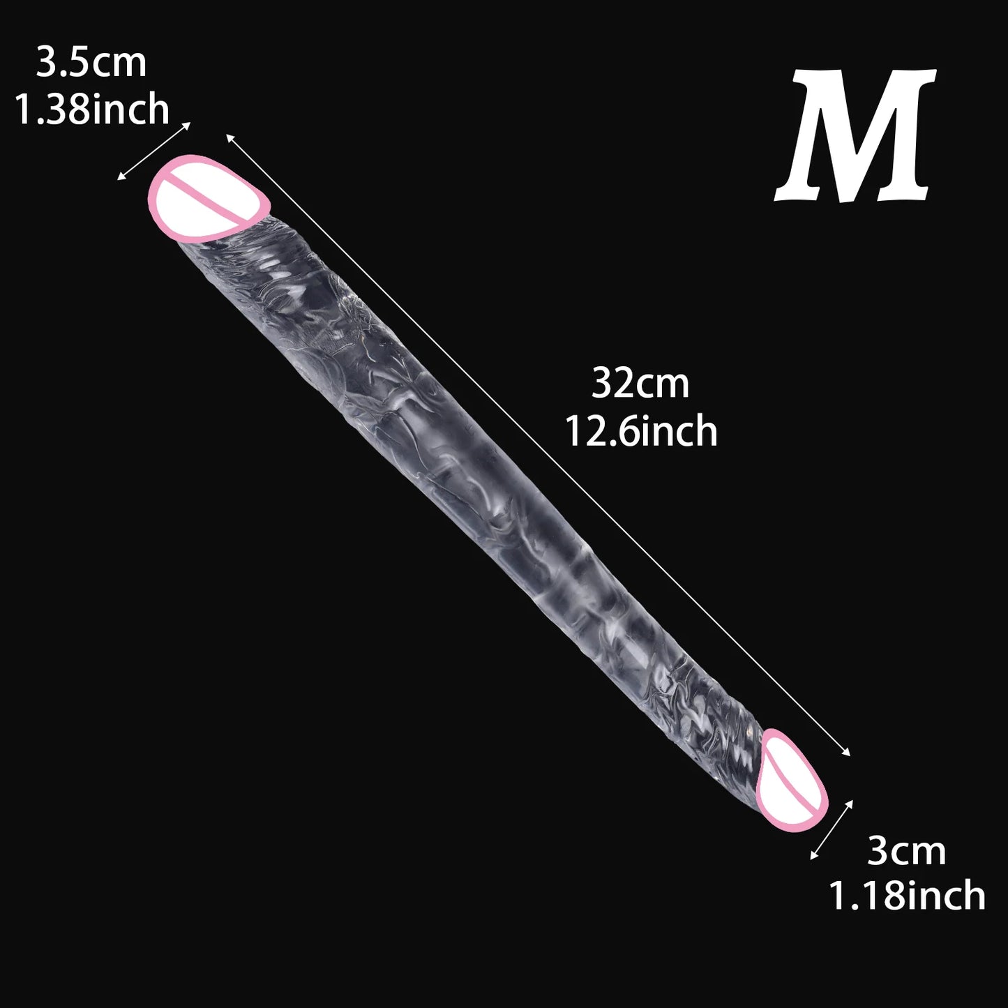Double Ended Dildos Soft Silicone Long Dildo Penis Vaginal G-spot Massage Orgasm Dick Lesbian Masturbator Butt Plug Sex Toys 18