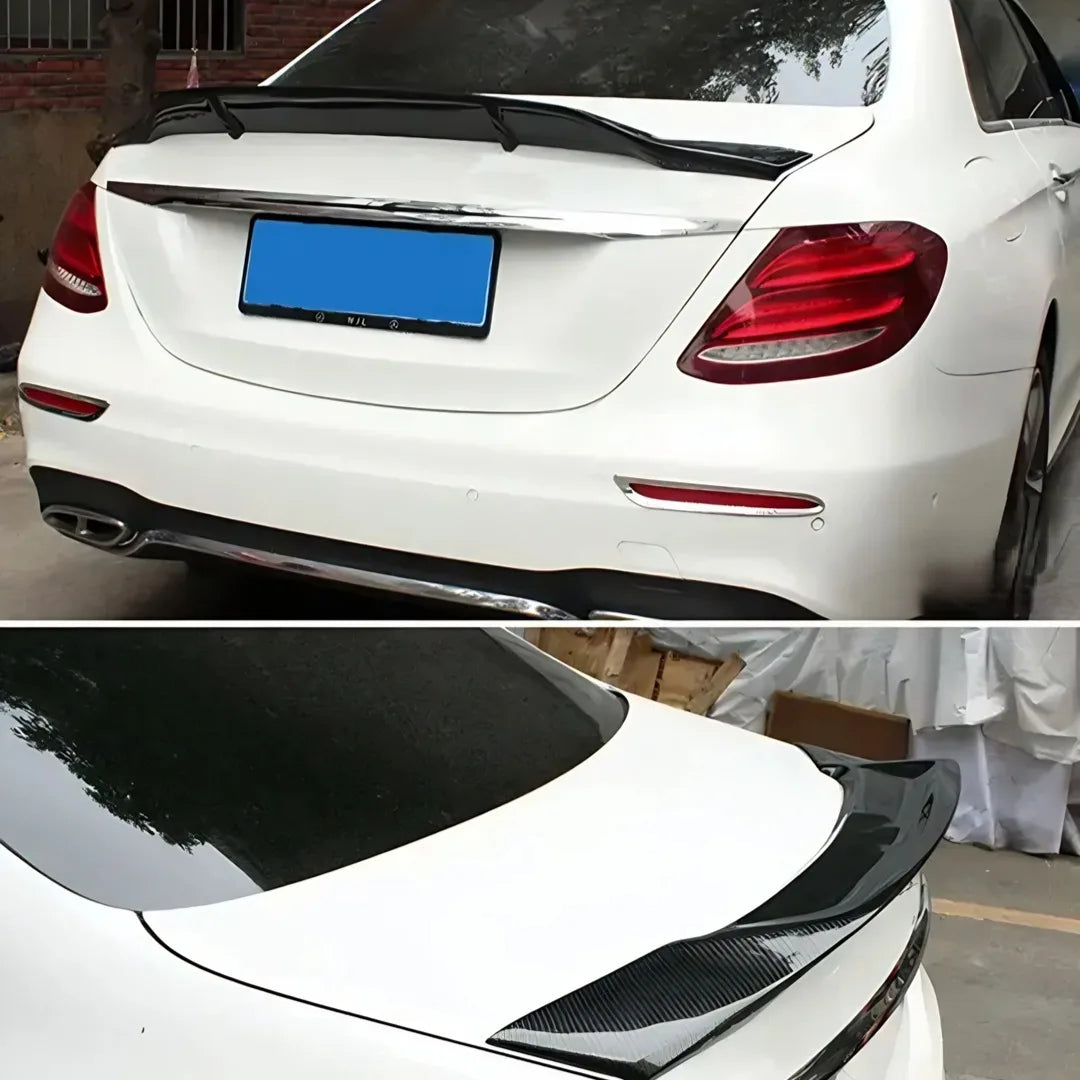For Mercedes Benz C Class W205 4Door C180 C200 C250 C300 C450 C43 Sedan 2014-2022 Rear Spoiler Wing Splitter Tuning Body Kit