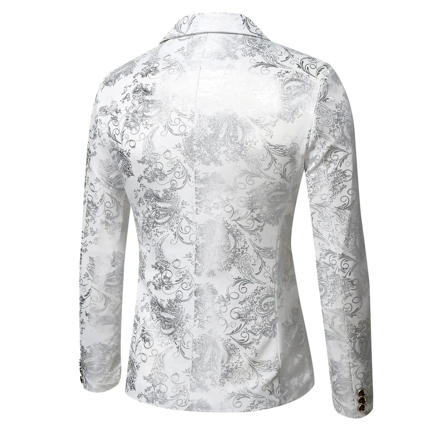 Blazer Mens Jacket Fashion Business Handsome British Style Casual Slim-fit Print Wedding Work Hot Chick At The Bar  Blazers