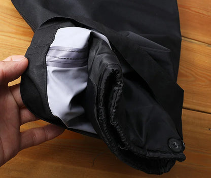 Thickened Cotton Trousers Outdoor Workwear Windproof Waterproof Winter Long Pants for Men And Women Business Basic Style Soli...