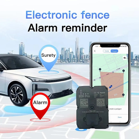 Magnetic GPS Tracker for Vehicles Real-Time Car Anti-Theft Locator with Paid Subscription APP Long Standby