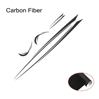 Car Body Side Stickers Graphics Stripes Decal For Camper Van Rv Motorhome Minivan Cargo Panel Trunk Bus Auto Para Accessories