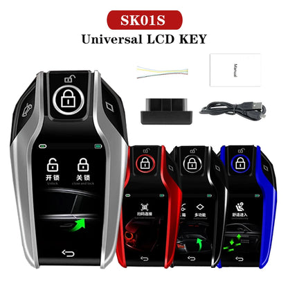 Universal Smart LCD Smart Car Key For Audi BMW Mercedes Benz Hyundai Ford KIA Lexus For Nissan Volvo Toyota VW Comfortable Entry