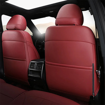 For Audi Q7 4L 2006 2007 2008 2009 2010 2011 2012 2013 2014 2015 Nappa Leather Custom Car Seat Covers Set Protector Accessories