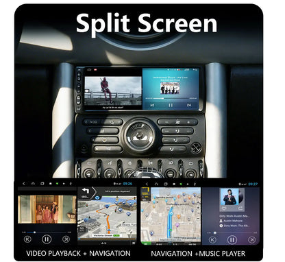 CHSTEK Android 14 Car Radio Stereo For BMW Mini Cooper S R50 R52 R53 2004-2007 Carplay Multimedia Player GPS WIFI 4G Autoradio