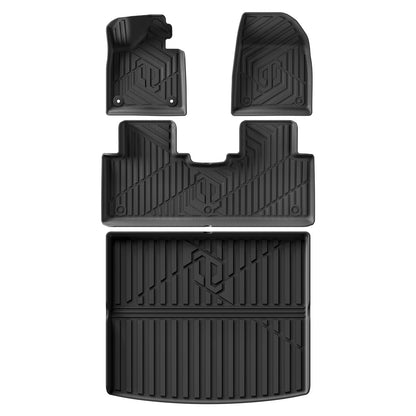 for Leapmotor C10 2024-2026 Car Floor Mats Protective Pad Car Interior Accessories Waterproof Cargo Liner Trunk Backrest Mat