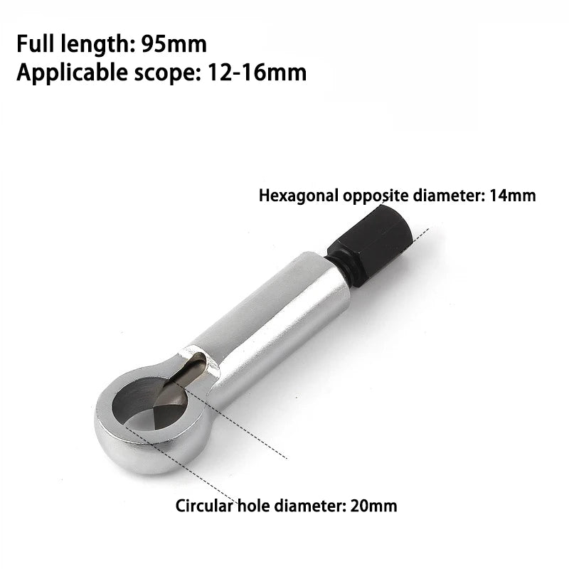 12-16MM Heavy-Duty Nuts Splitter Tools Set Nut Breaker Tool Durable Portable Manual Remover Extractor Hand Splitting Tool