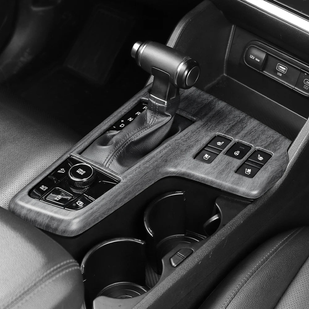 Car Center Control Panel For Tuning Kia Sportage NQ5 2022 2023 Left Hand Drive Gear Shift Cover Central Decal Protection