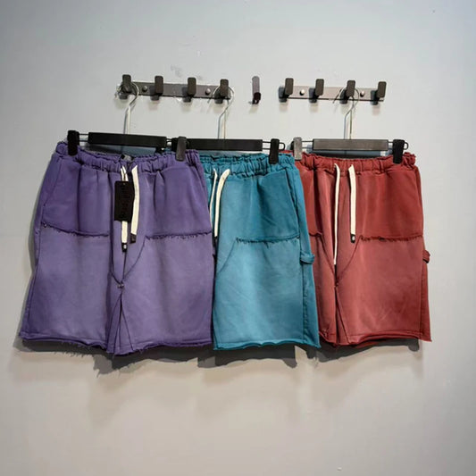 New Arrival GOD High Street SPEED Men's Shorts Embroidered Loose Street Casual Shorts Beach Shorts Fast Delivery