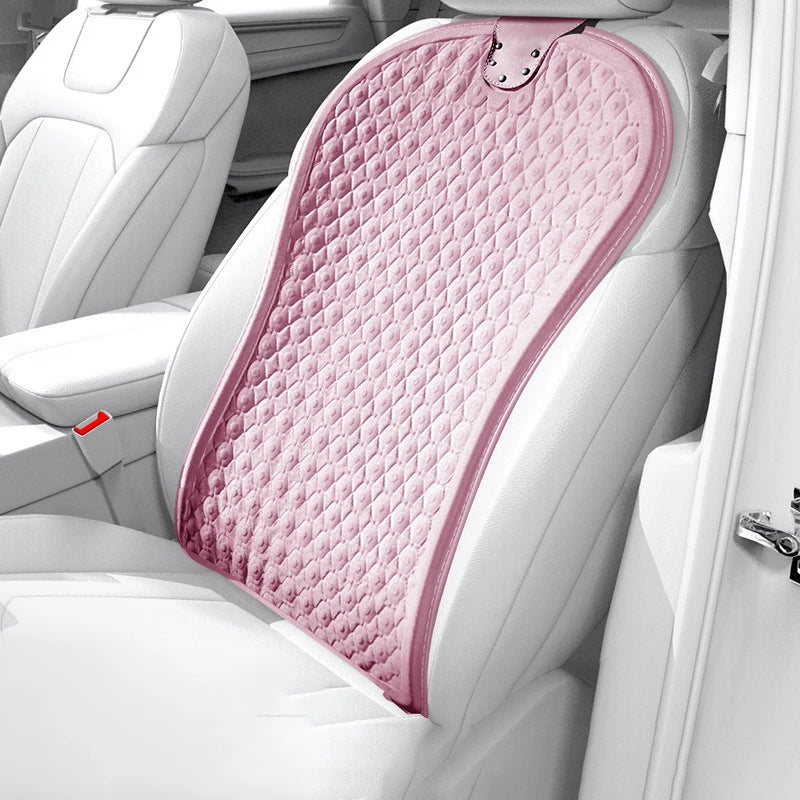 Car Gel Seat Cushion Silicone Mat Cool Gel Cooling Pad Universal Four Season Breathable Ventilate Vehicle Protector Mat Pad