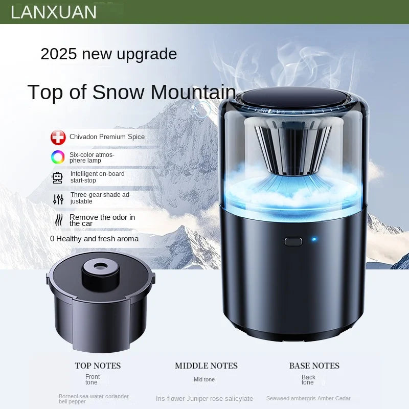 New Car Cloud Fragrance High-end Durable Landscape Intelligent Fragrance Car Perfume Household and Car Accessories