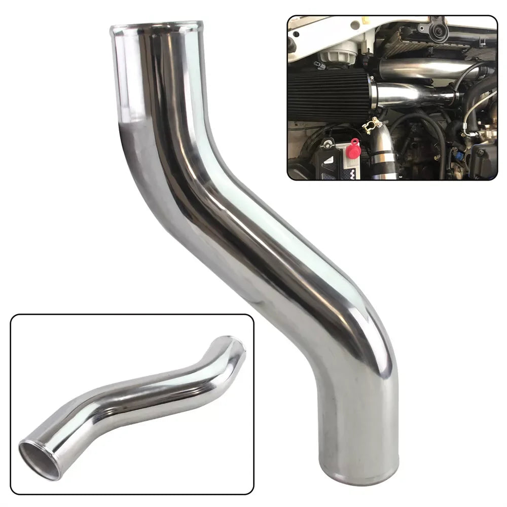 51/63/76mm 2/2.5/3 Inch Car Turbo Air Vent Pipe  0 45 90 180 Degree LS Type Aluminium Tube Universal Racing Cold Air Intake Pipe
