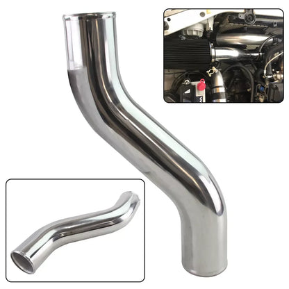51/63/76mm 2/2.5/3 Inch Car Turbo Air Vent Pipe  0 45 90 180 Degree LS Type Aluminium Tube Universal Racing Cold Air Intake Pipe
